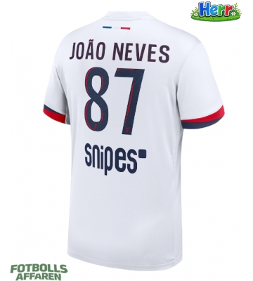 Paris Saint-Germain Joao Neves #87 Bortatröja 2025-26 Kortärmad